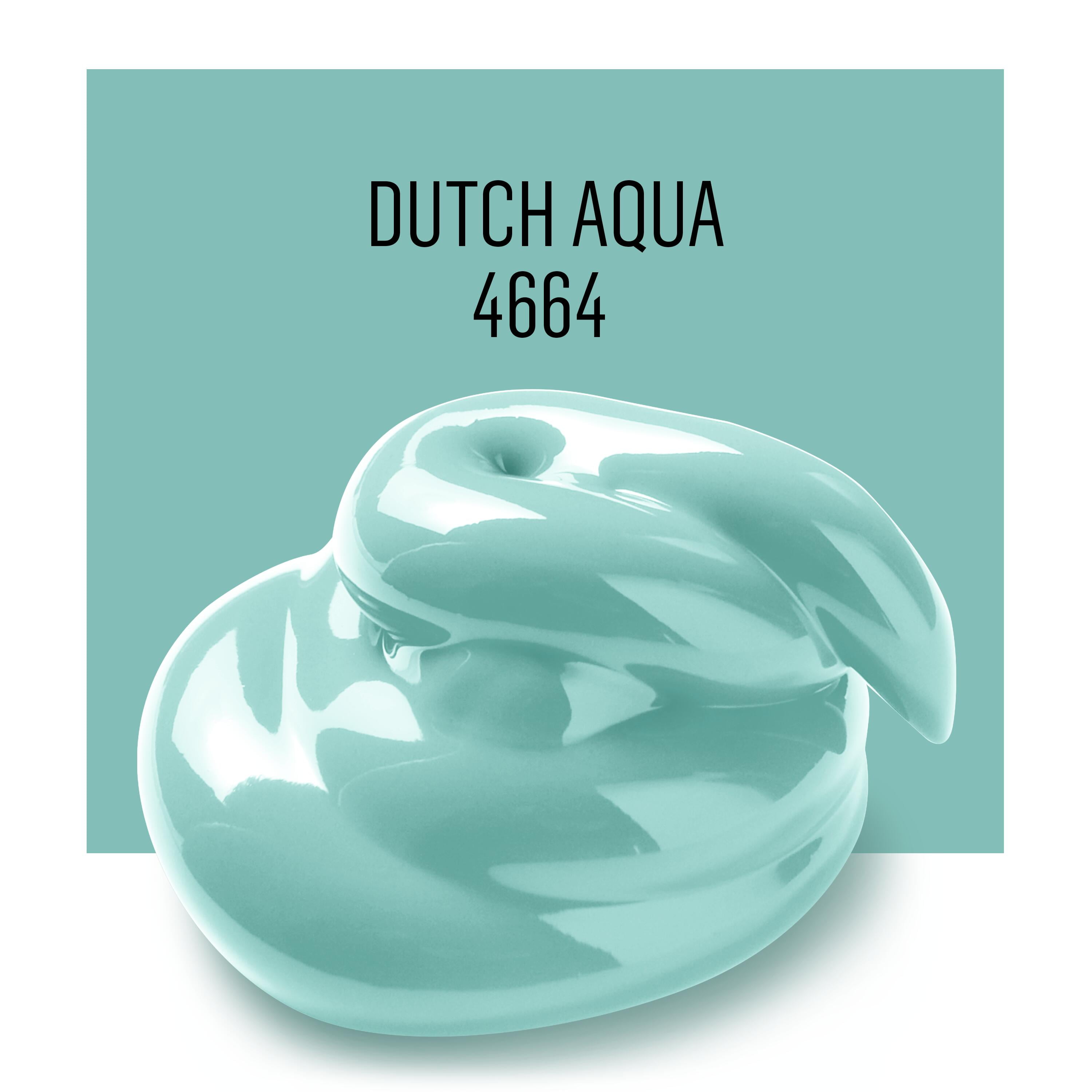 (2 pack) FolkArt Acrylic Craft Paint, Matte Finish, Dutch Aqua, 2 fl oz
