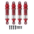 thumbnail image 1 of tamizeot RCGOFOLLOW Aluminum Alloy Front Shock Absorber RC Upgrade Part Rc Front Shock Absorber For 1/18 Trx4m RC Car Part Red, 1 of 6