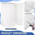 thumbnail image 4 of Aquarium Filter Sponge Pad Fish Tank Pond Filter Media Filters Pad for Fish Tank Aquarium Filter Media Aquarium Filter Floss for Pond Reusable Fish Pond Filter Material,12" x 78" White, 4 of 8