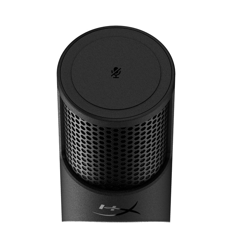 HyperX SoloCast 2, USB-C Condenser Mic, Built-in Pop Filter