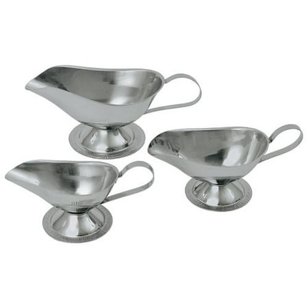 Update International 3 Oz. Stainless Steel Gravy Boat
