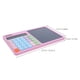 thumbnail image 2 of unbranded Calculadora Solar De Escritorio Con Pantalla Grande Y Tableta De Notas Rosa, 2 of 6