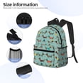 thumbnail image 3 of Disketp Dachshund Dog Puppy Mochila Ligera Clásica con Múltiples Bolsillos, Mochila Casual para Hombre y Mujer, Ideal para Escuela, Trabajo y Viajes, 3 of 6