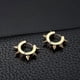 thumbnail image 4 of Men Earrings, Stainless Steel Hoop Stud Earrings Set for Women Girls, 3 Pairs/6 Pairs/10Pairs Small Huge Sliver Gold Black, 4 of 4