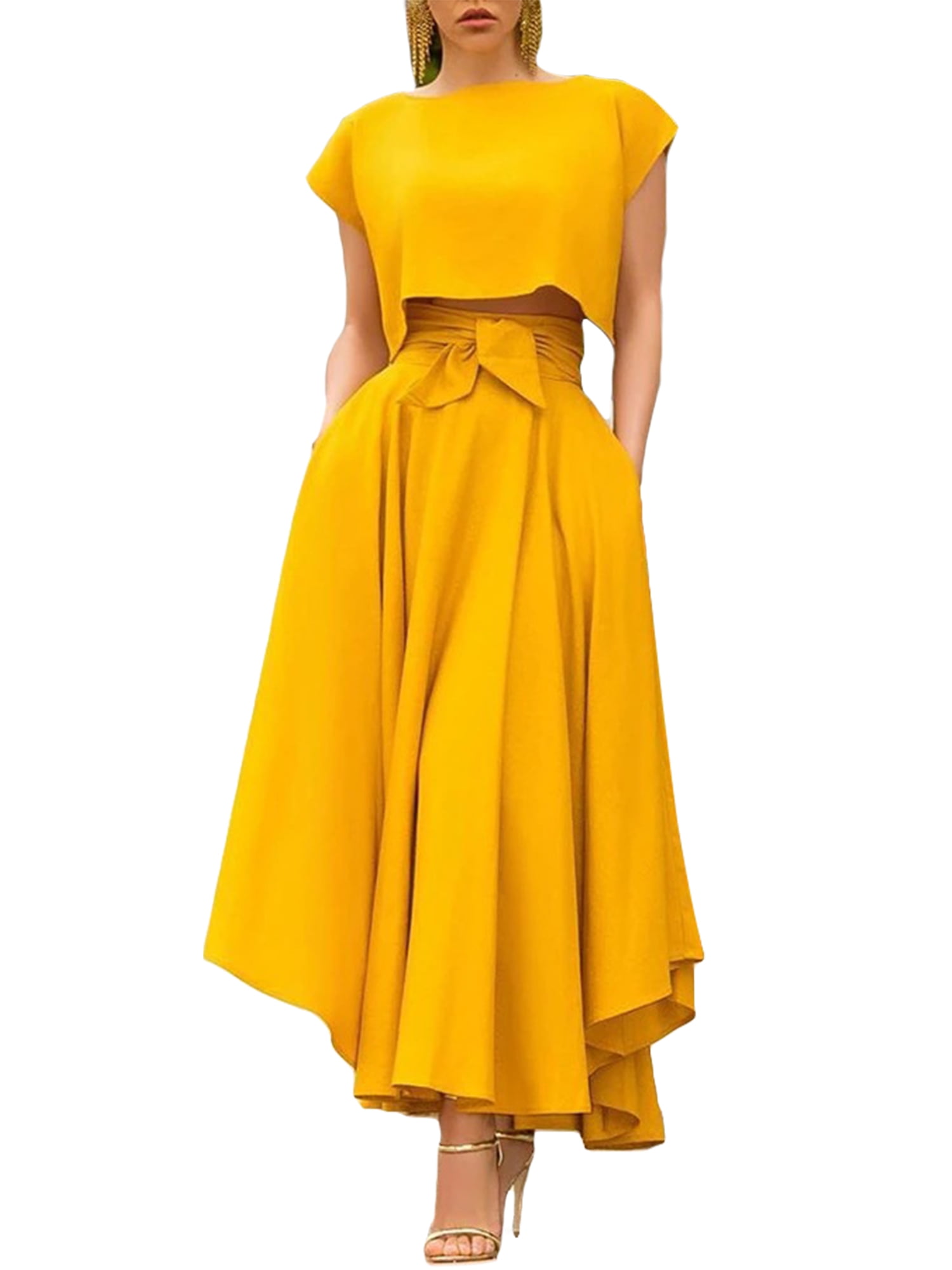 high waisted boho maxi skirt