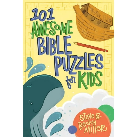 101 Awesome Bible Puzzles for Kids, (Paperback)