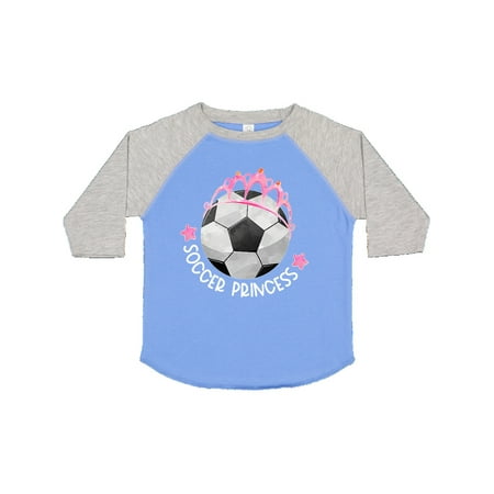 

Inktastic Soccer Princess- Tiara Gift Toddler Toddler Girl T-Shirt