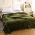thumbnail image 5 of BIZHUA Simple&Opulence Throw Blanket for Couch Blankets for Women 100 Cm Cozy Lightweight Fleece Blanket for Home Decor, 1 Blanket, 5 of 6