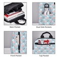 thumbnail image 3 of Yiaed Cute Panda Flying in the Sky Print Lightweight Backpack Travel Backpacks Hiking Daypack for Women Men, 3 of 5