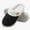 Black, variant on Ladies Fashion Winter Insulation Closed Toe Flat Bottom Soft Slippers