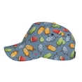 thumbnail image 5 of Balery Baseball Cap Adjustable Size for Running Workouts and Outdoor Activities All Seasons Dad Hat(Fruit Ice Cream), 5 of 9
