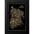 thumbnail image 2 of Esquer, Rafael 17x24 Black Modern Framed Museum Art Print Titled - Glam New York Collection-Bronx, 2 of 5