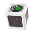thumbnail image 1 of Temporizador de ajedrez con cuenta regresiva, portátil, profesional, duradero, para juegos de mesa, para Weiqi, juegos de interior, competición y práctica. Blanco, 1 of 8