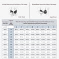thumbnail image 6 of YANDW Racerback Front Closure Bra for Women Padded Add 2 Cups Lace T-Shirt Bras Underwire Plunge, Beige 36C, 6 of 6