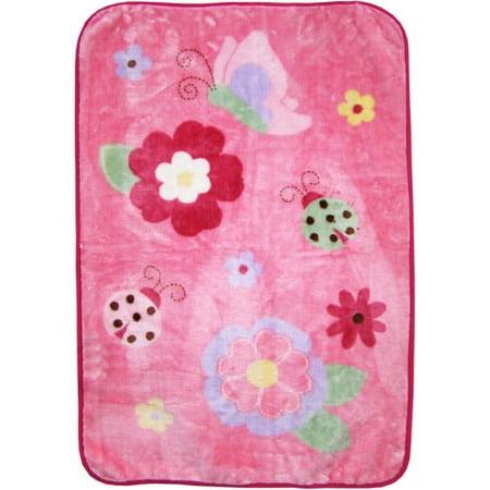 Parents Choice Pc Plush Blanket Girl