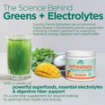 thumbnail image 5 of Country Farms Refreshers, Hydration Booster, Electrolytes, Super Greens, Superfoods, Energizing, Digestion, Minerals, Tropical Mango flavor, 6.98 oz, 30 Servings, 5 of 6