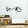 thumbnail image 3 of Autocollants Muraux PVC Symbole Musical, 3 of 5