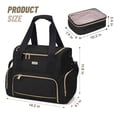 thumbnail image 2 of Bolsa de viaje para maquillaje y cosméticos BAFAMYE, grande, con 2 fundas extraíbles, 2 of 6