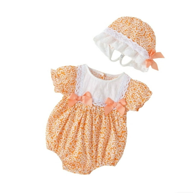 Combinaison d'Escalade Triangulaire à Capuche Imprimée d'Été pour Tout-Petites Filles, Veste à Pets avec Sac, Combinaison Cool pour Enfants Vêtements pour Enfants Taille 12-18 Mois