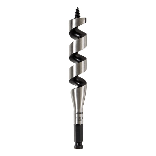 Broca DEWALT Ship Auger 2,54 cm x 15,24 cm (DW1671)