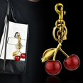thumbnail image 3 of Cherry Bag Charm Purse Charms Keychain- Car Cherry Accessories keychian Gifts for Women Christmas Gifts For Women Valentine Bag Gifts For Women(Red), 3 of 9