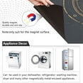 thumbnail image 2 of IAUYY Magnetic decorative sticker - 23x26 Inch PVC Refrigerator Decorative Cover, Removable DIY Art for Kitchen Appliances Mysterious and Enigmatic Visual Effects, 2 of 6