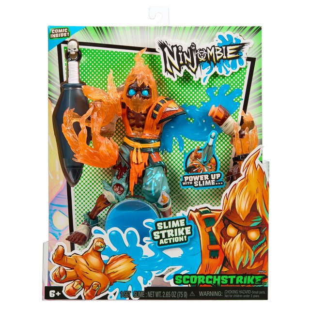 Ninjombie Action Figure – Scorchstrike