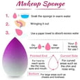 thumbnail image 3 of Dinheiro 3 pcs Makeup Sponge Set Gradient Beauty Sponge, Makeup Sponges for Foundation Concealer Cream,type:style1;, 3 of 5