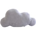 thumbnail image 1 of Soft Velvet Cloud Throw Pillows Cushion for Kids Adult, Creative Cloud Plush Nap Pillow, Soft Plush Cloud for Car Sofa Cushion Decoration, Huggable Plushies for Holiday Birthday Gifts (Gray, 9.8in), 1 of 5