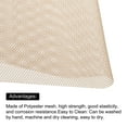 thumbnail image 4 of Uxcell 120cm/46.8inch Mesh Fabric Slightly Stretchy for Backpack Pocket,Netting Bag,Shopping Bag Apricot 3yd, 4 of 6