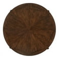 thumbnail image 3 of Savoy Cabernet Brown Fixed Top Round Wood Dining Table, 3 of 8