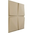 thumbnail image 2 of Ekena Millwork 19 5/8"W x 19 5/8"H Edinburgh EnduraWall Decorative 3D Wall Panel, UltraCover Satin Smokey Beige (Covers 2.67 Sq. Ft.), 2 of 6