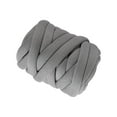 thumbnail image 4 of Thick Chunky Yarn Hand Knit Yarn DIY Weight Yarn for Macrame Rug Making Hats gray, 4 of 8