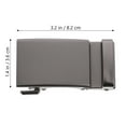 1Pc Fashion Men's Business Alloy Automatic Buckle Unique Mens Plaque