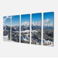 thumbnail image 2 of Austrian Alps Winter Panorama - Landscape Canvas Art Print, 2 of 3