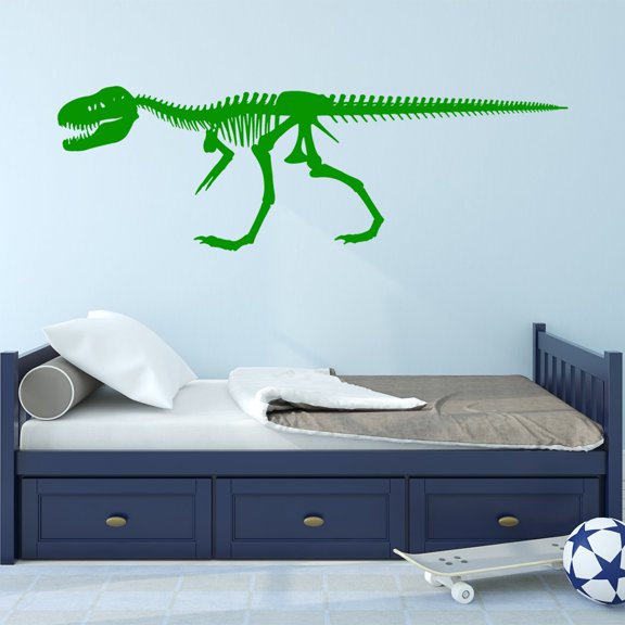 VWAQ Dinosaur Skeleton Wall Decals for Boys Room T-Rex Skeleton Sticker