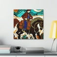 thumbnail image 4 of Saddle in Starlight - Canvas, 4 of 10
