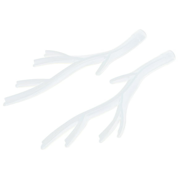 2Pcs Silicone Deer Horn Mold Tree Branch Shaped Molds for DIY Decorations Jewelries Storage