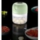 thumbnail image 3 of Verde 250 ml Mini USB inalámbrico eléctrico máquina de prensa de ajo vegetal Chile picadora de carne picadora herramienta de cocina, 3 of 5