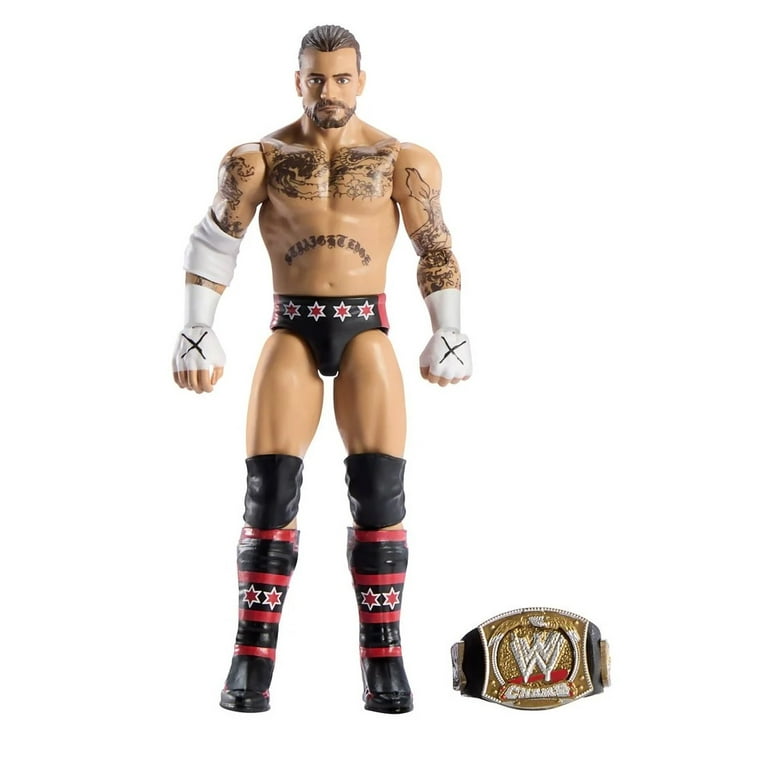 CM Punk - WWE Main Event Champions Wave 4 Mattel Toy