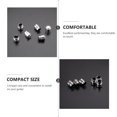 thumbnail image 3 of Minkissy 3Pcs Guitar Parts Silver Plastic for Guitar Needs, 3 of 8