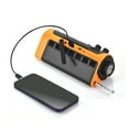 thumbnail image 1 of Portable Solar-Powered Hand Crank Radio with Digital Display, LED Flashlight, and USB Charging, Multi-Function Emerncy Radio for Camping and Disaster Preparedness ,Handy Bright, 1 of 5