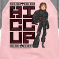 thumbnail image 3 of How to Train Your Dragon - Hiccup Stacked - Toddler And Youth Girls Raglan Graphic T-Shirt, 3 of 5
