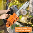 thumbnail image 4 of Ynce 12 Inch Gas Chainsaw, 25.4CC Single Cylinder Air-cooled 2 Stroke Engine Gasoline Chainsaw, 900W Portable Hand Pull Start Chain Saw for Cutting Wood Tree Trimming, 9800rpm, 4 of 10