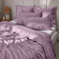 thumbnail image 2 of Housse De Couette Boutonnée En Lin Lilas, 2 of 4