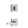 thumbnail image 3 of BALDWIN Prestige Spyglass Single Cylinder Satin Nickel Door Handleset with Square Spyglass Door Handle Feat SmartKey Security, 3 of 8
