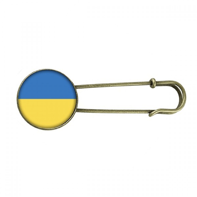 Broche de Metal antiguo Unbranded Ucrania país de bandera nacional Europa
