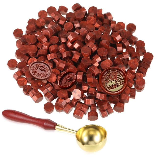 Toystoory 300x cuentas de sello de cera ecológicas para manualidades DIY, regalo de cuentas de cera de sellado Multicolor y conveniente Artesanía 100 caramelos