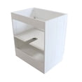 thumbnail image 5 of 30 in. Single Sink Foldable Vanity Cabinet, White Finish, 5 of 6