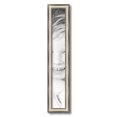 thumbnail image 2 of ArtToFrames 4" x 27" Antique Silver Panel Picture Frame, 4x27 inch Silver Wood Poster Frame (WOM-4760), 2 of 7